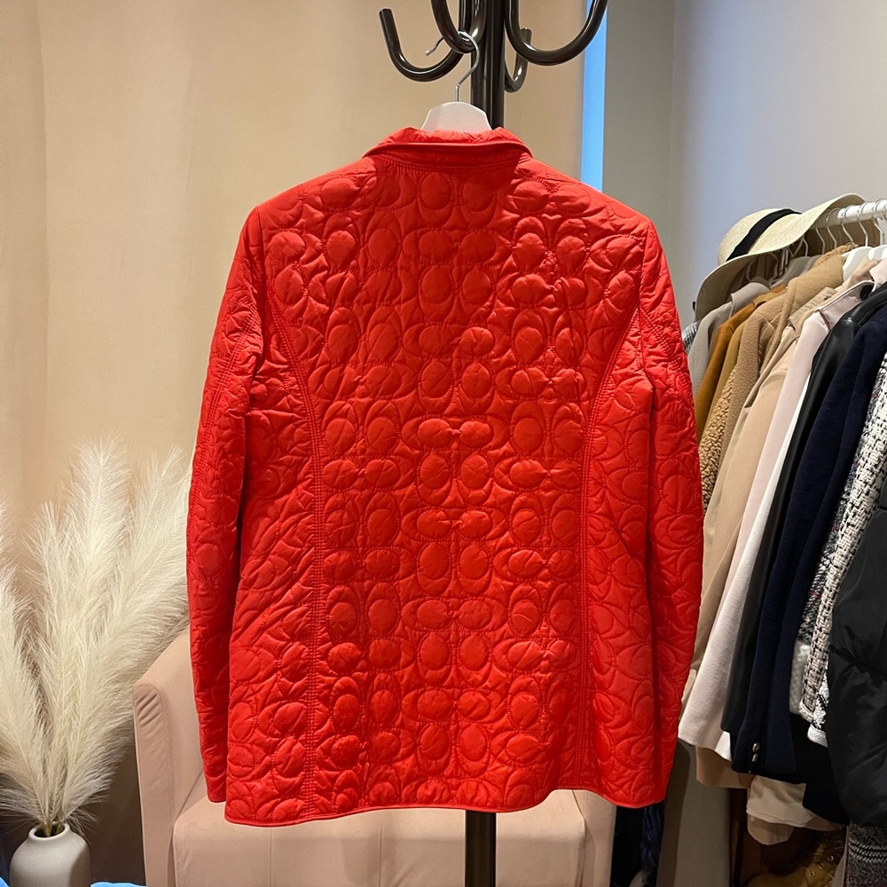Authentic Quilted logo Coach jacket - Picture 3 of 6